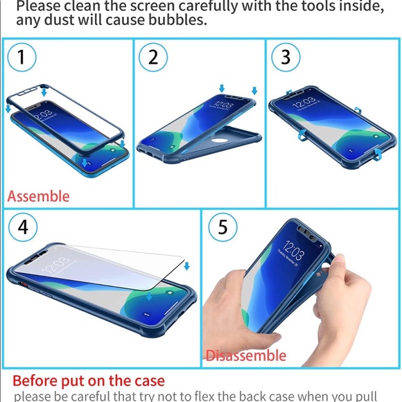 🤩iPhone XR royal blue phone case🤩 - Picture 3 of 7